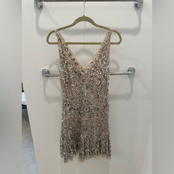 Vintage Free People Sequin Embellished Dress - Picture 1 of 3